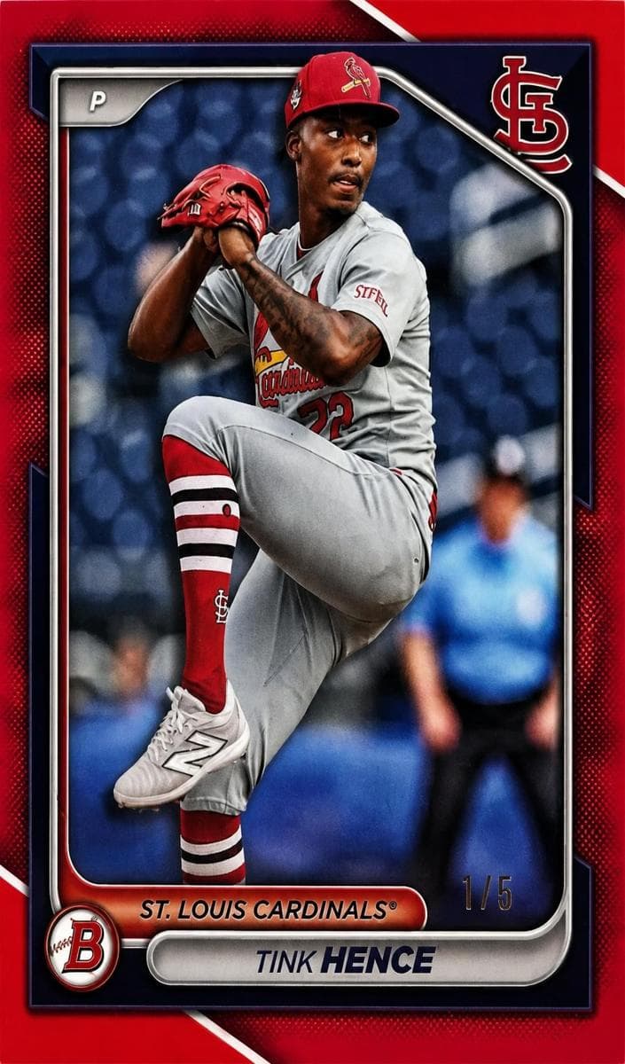 Tink Hence 2024 bowman Bowman Draft