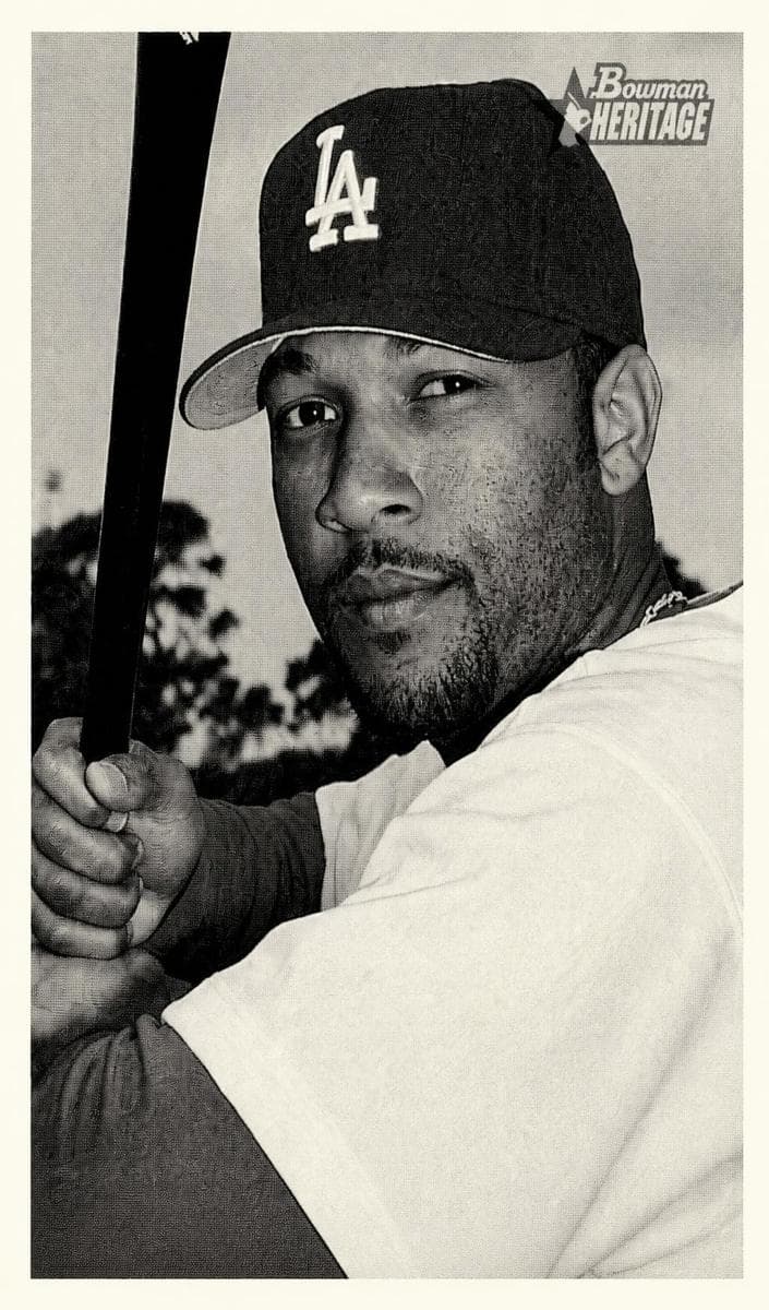 Gary Sheffield 2001 bowman Bowman Heritage