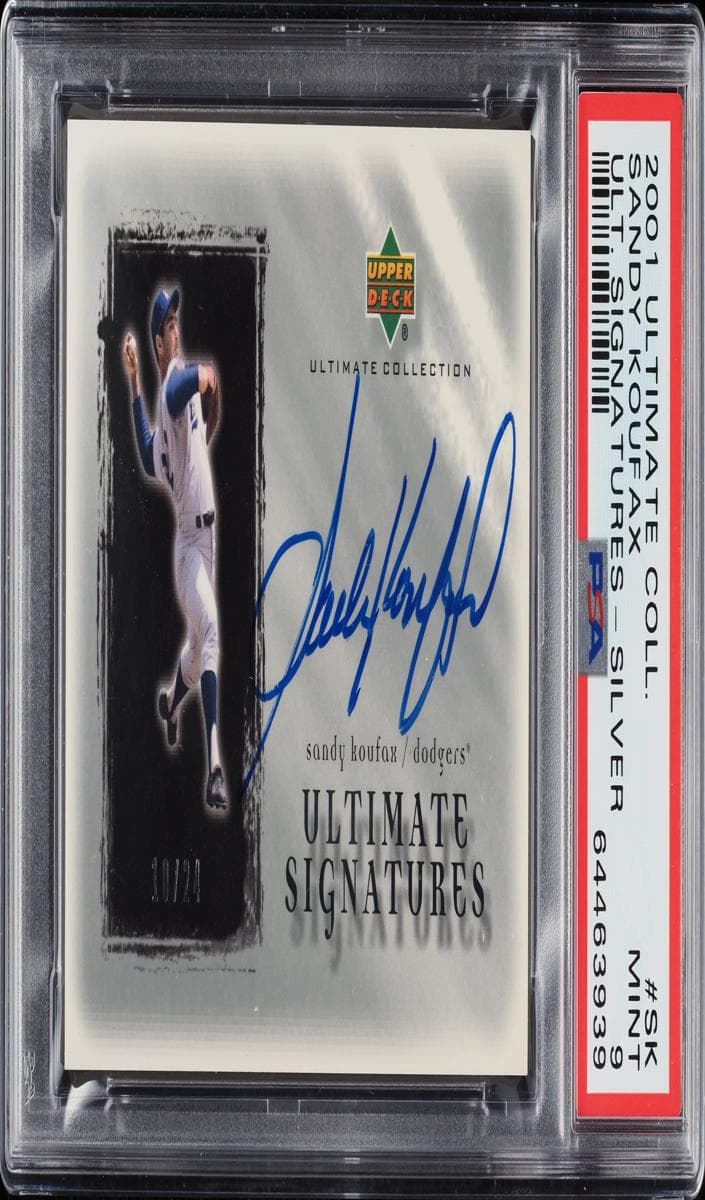Sandy Koufax 2001 upper-deck Upper Deck Ultimate Collection