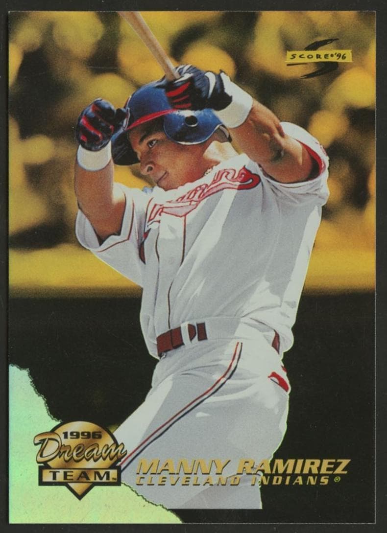 Manny Ramirez 1996 panini Score