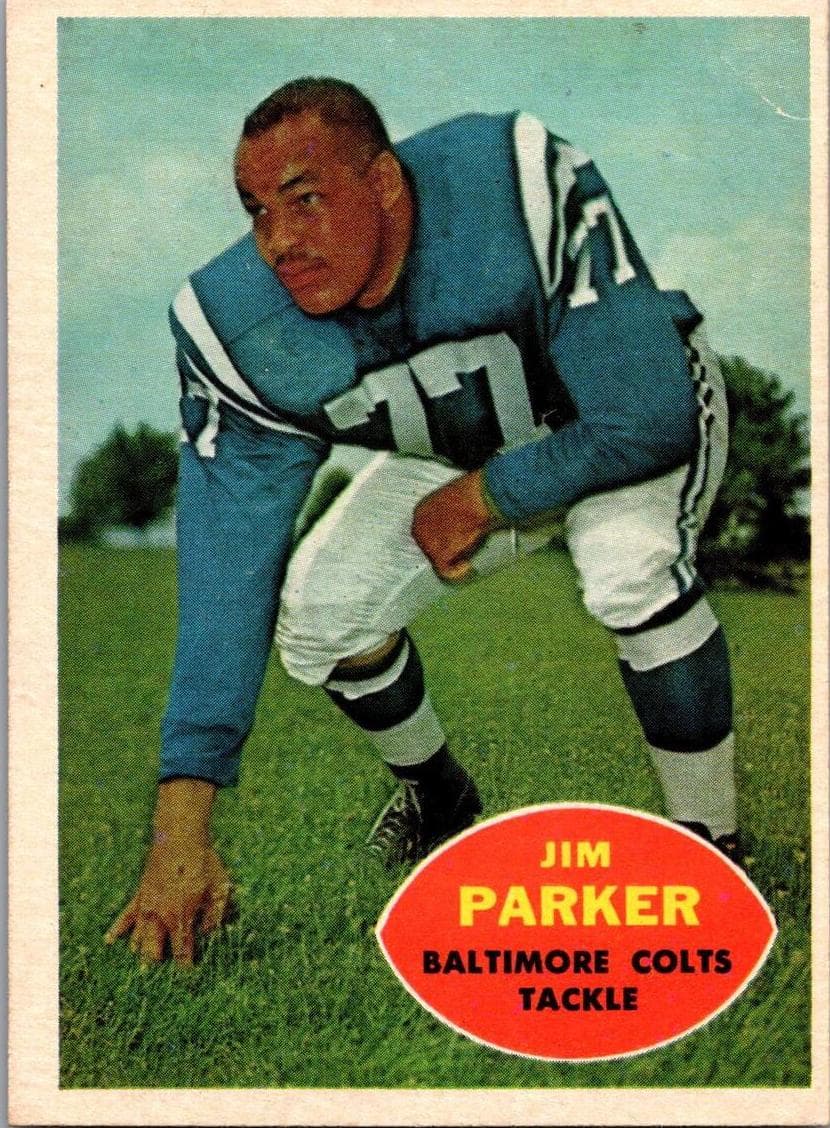 Jim Parker 1960 topps