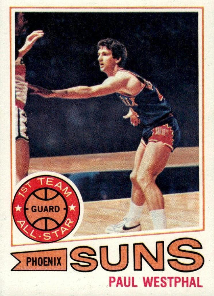 Paul Westphal 1977 topps