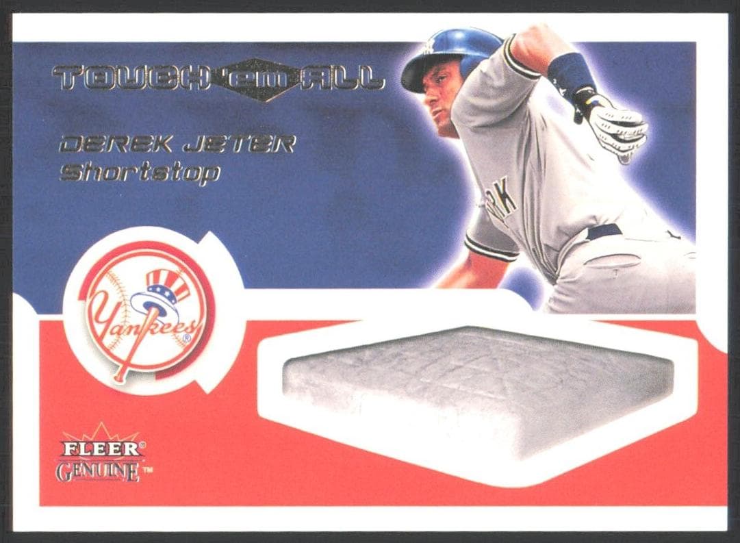 Derek Jeter 2002 fleer Fleer Genuine