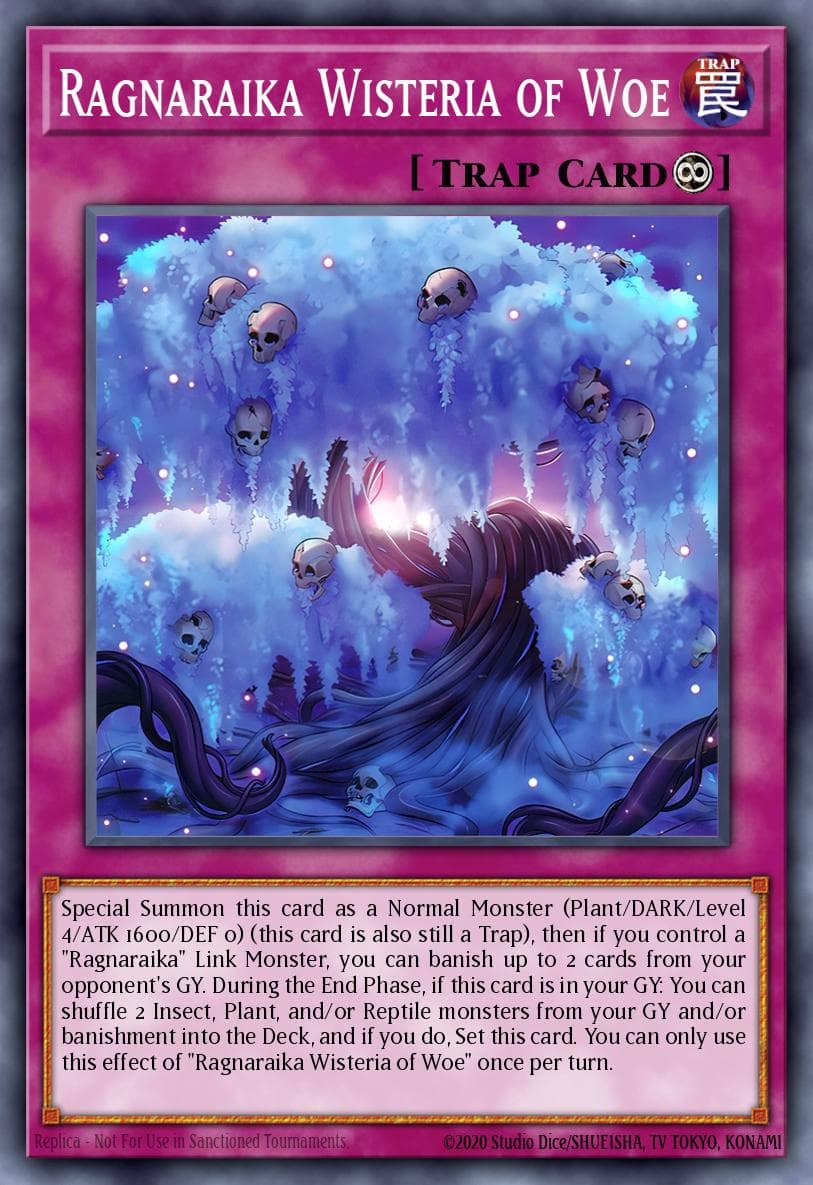 Ragnaraika Wisteria of Woe 2024 Yu-Gi-Oh! Japanese Rage of the Abyss