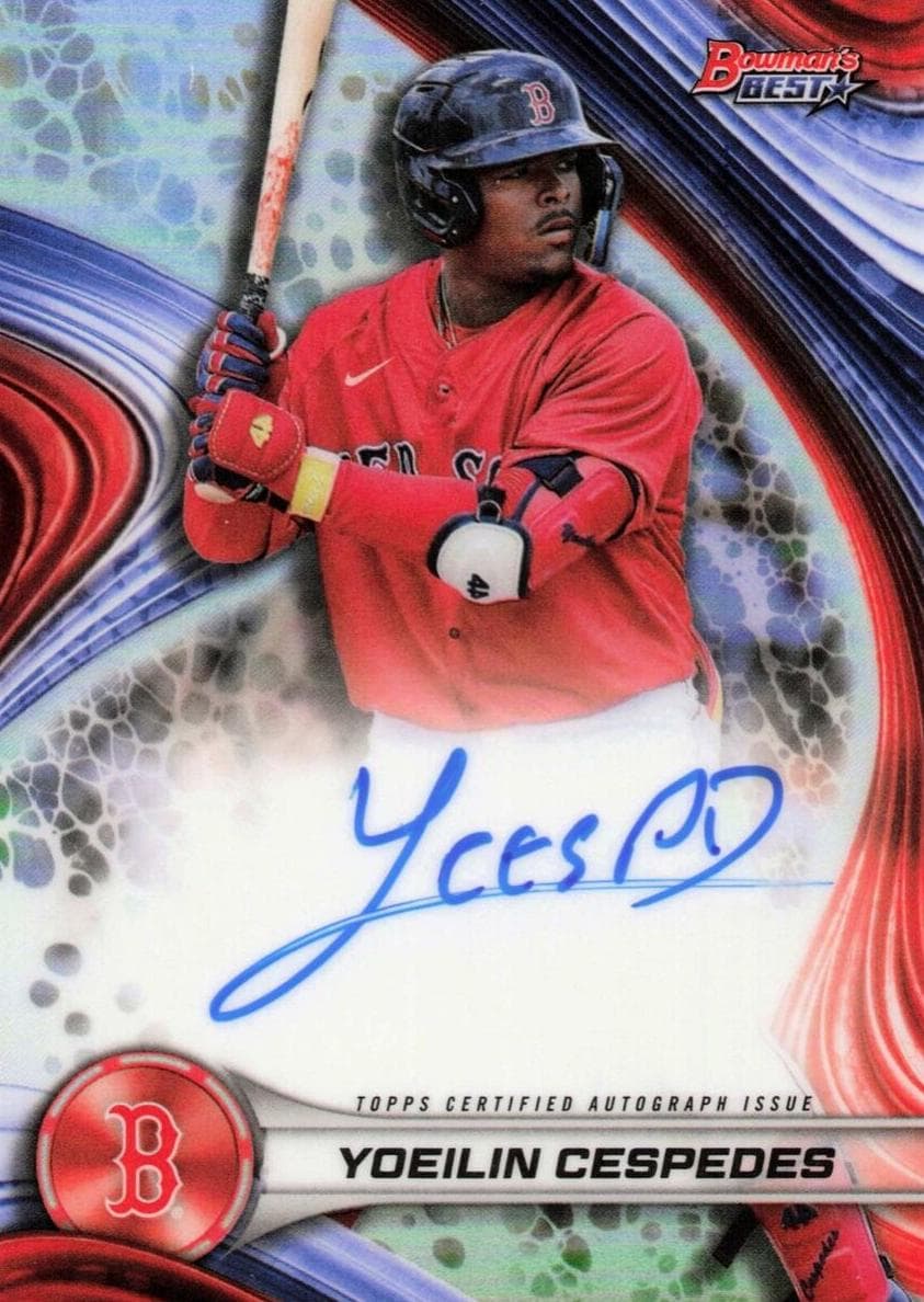 Yoeilin Cespedes trading card