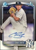 Cade Smith 2025 bowman Bowman Chrome
