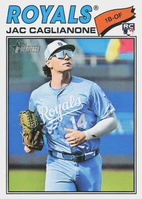 Jac Caglianone trading card