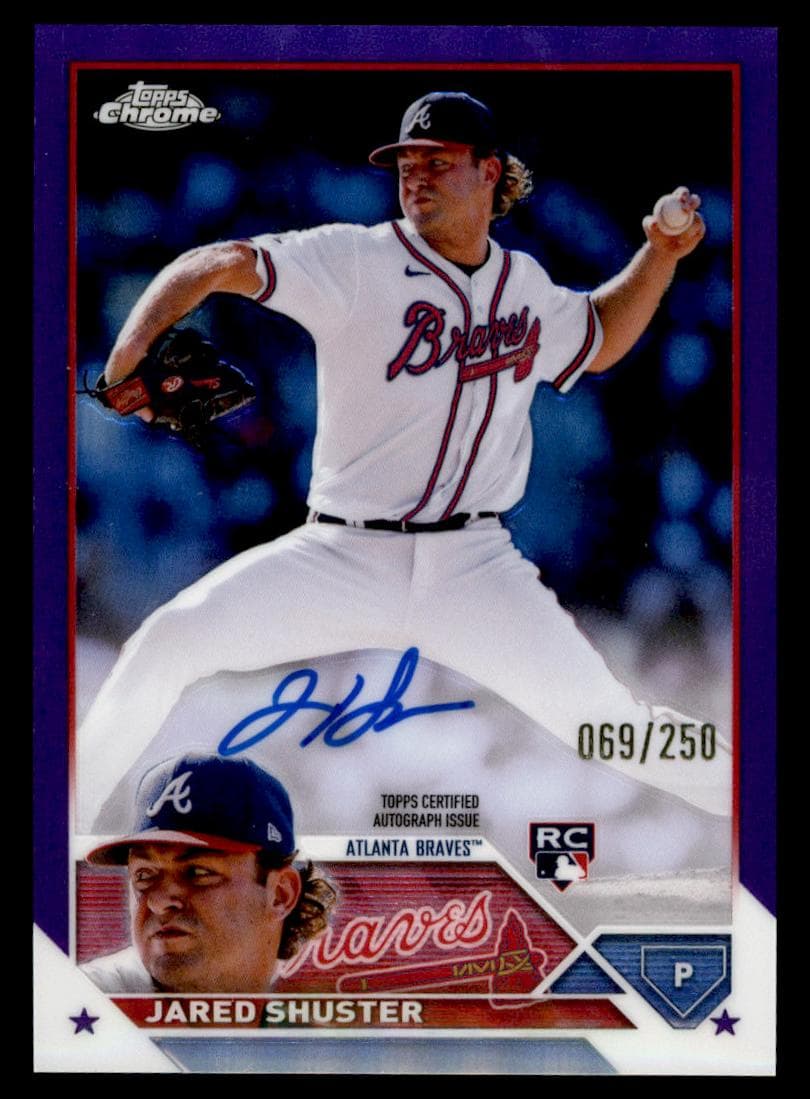 Jared Shuster 2023 topps Topps Chrome