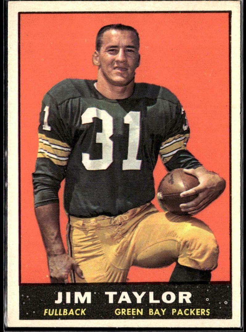 Jim Taylor 1961 topps Topps