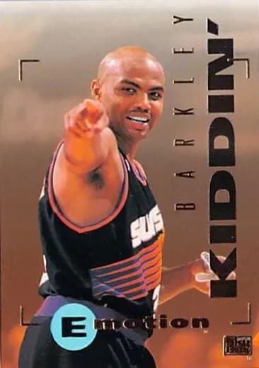 Charles Barkley 1994 skybox Emotion