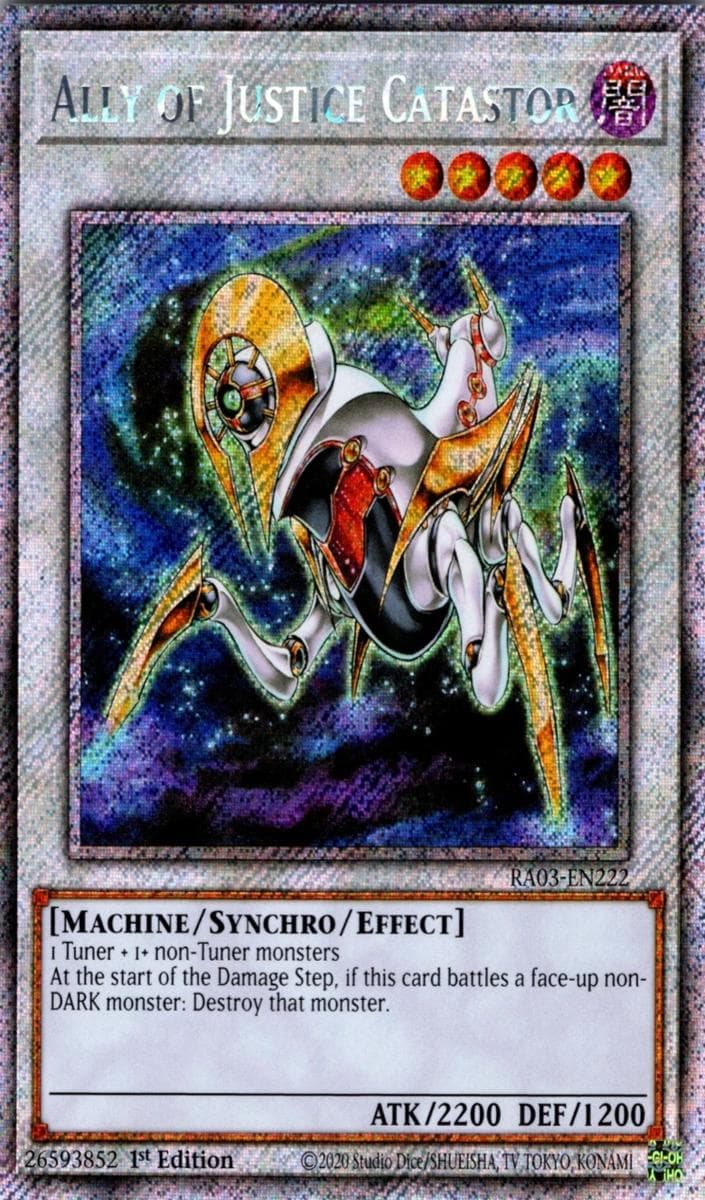 Ally of Justice Catastor 2024 Yu-Gi-Oh! Quarter Century Bonanza