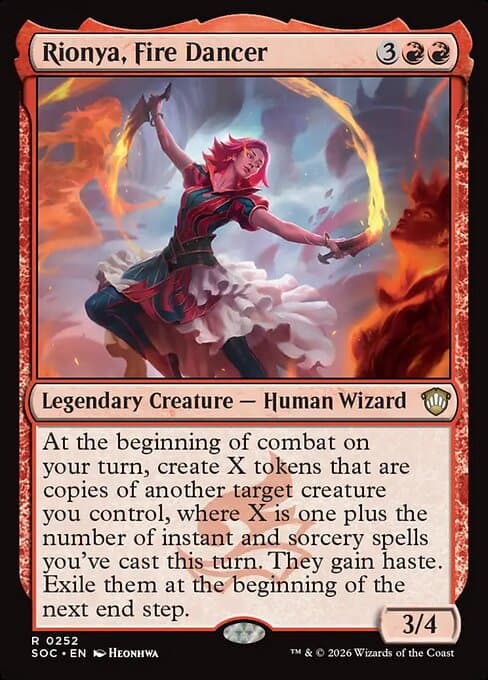 Rionya, Fire Dancer #252
