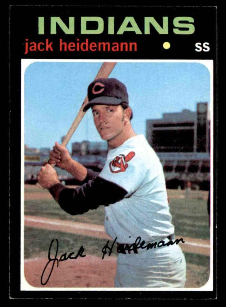 Jack Heidemann 1971 topps Topps