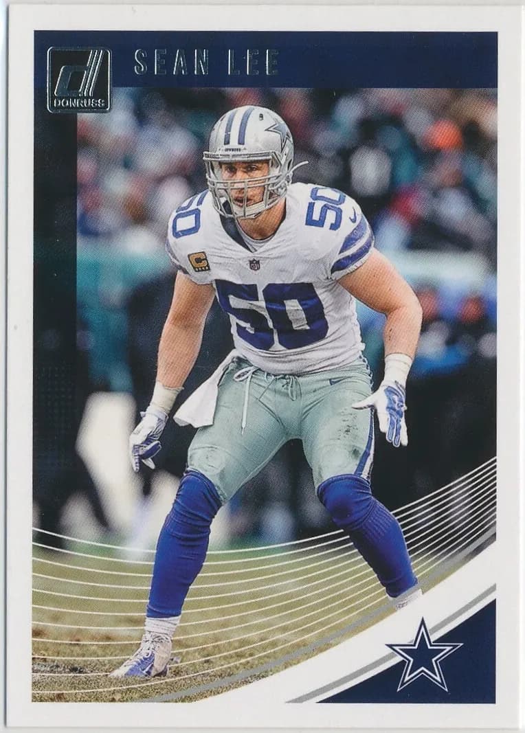 Sean Lee trading card