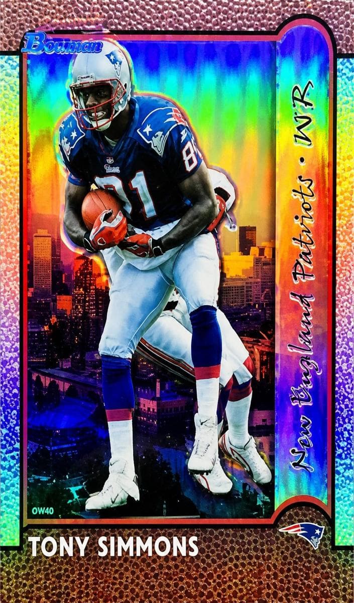 Tony Simmons 1999 bowman