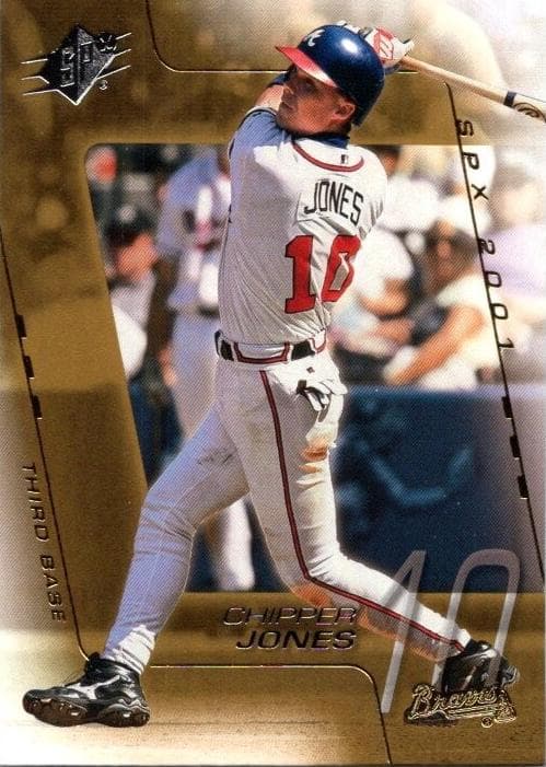 Chipper Jones 2001 upper-deck