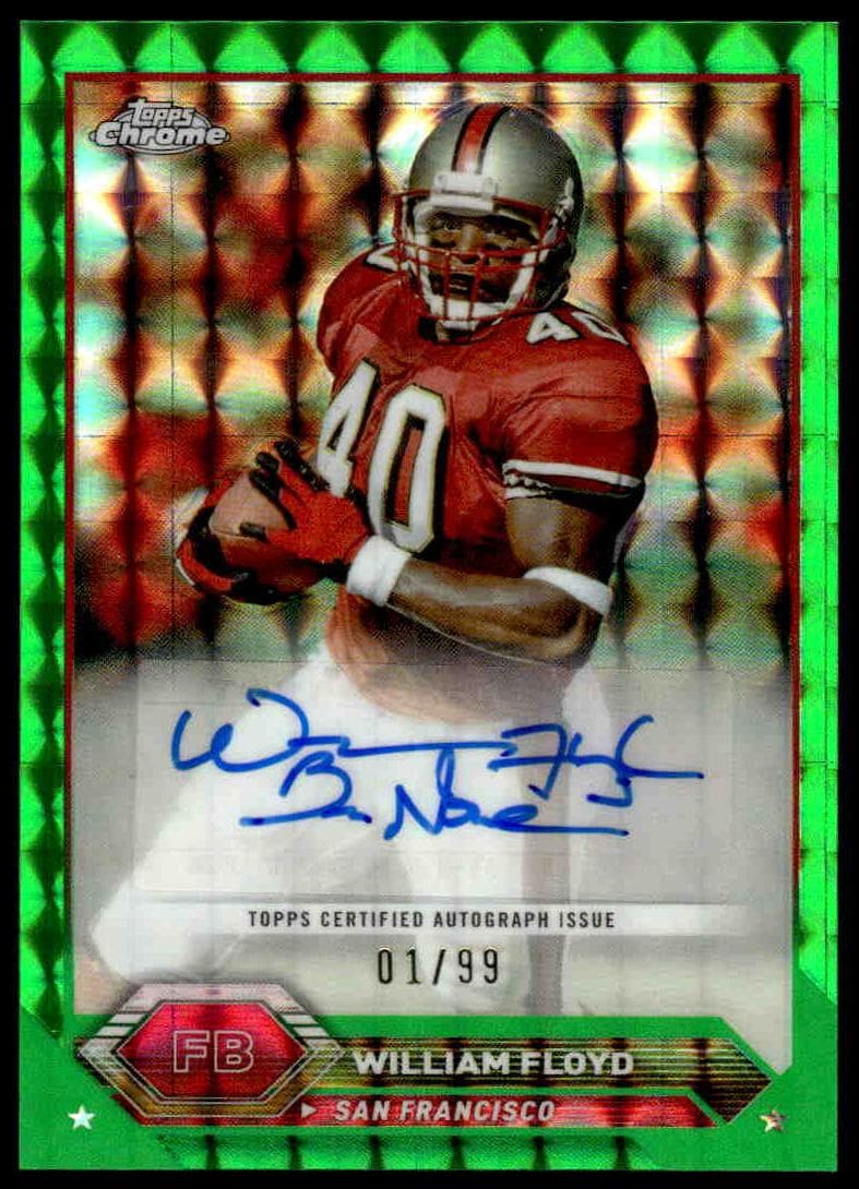 William Floyd trading card