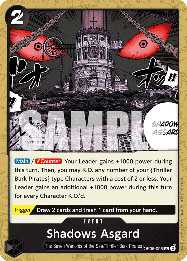 Shadows Asgard 2024 One Piece Wings of the Captain