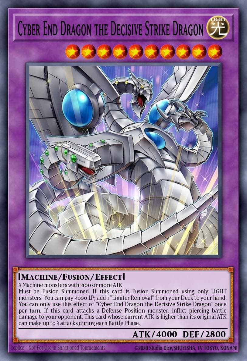 Cyber End Dragon the Decisive Strike Dragon #LOCR-JP004