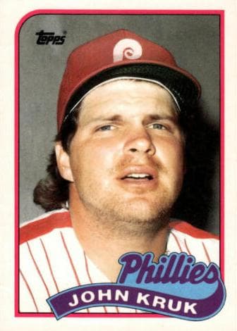 John Kruk 1989 topps