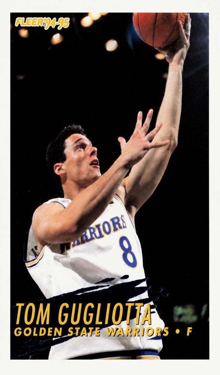 Tom Gugliotta 1994 fleer Fleer