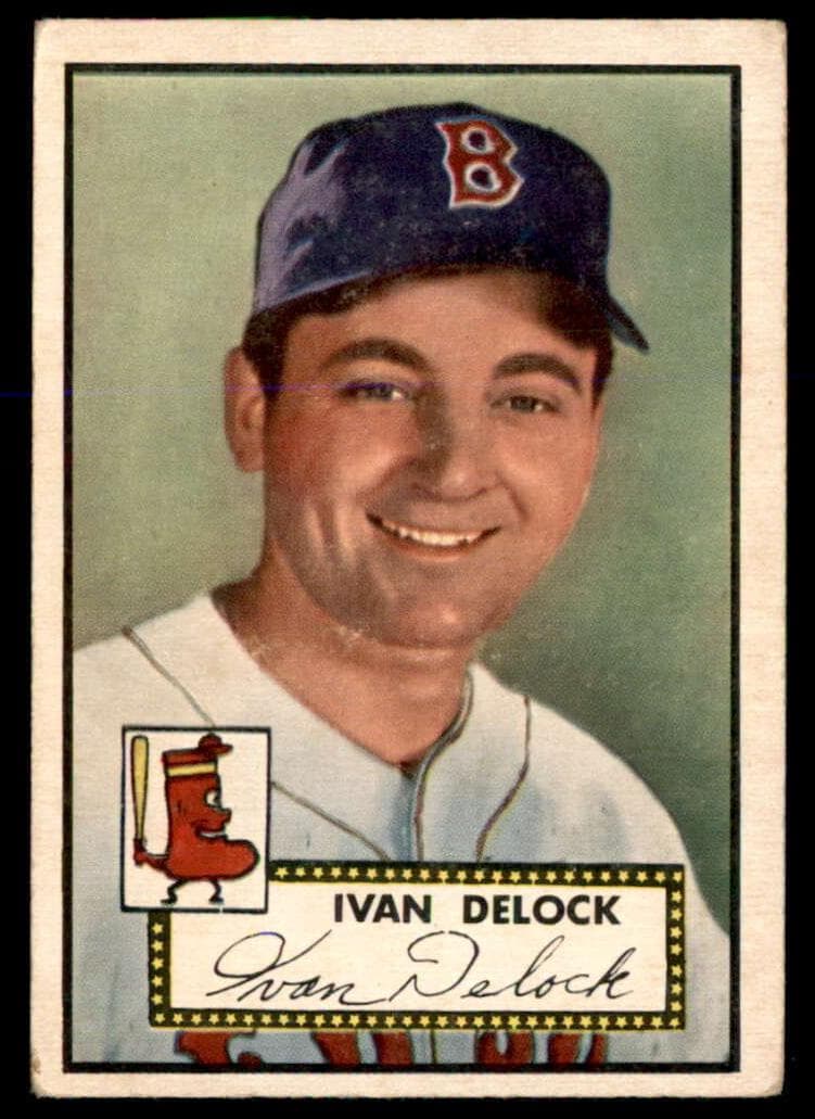 Ivan Delock 1952 topps Topps