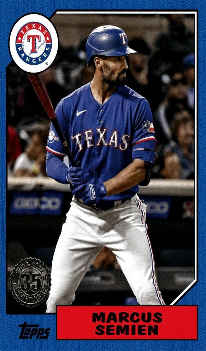 Marcus Semien 2022 topps Topps