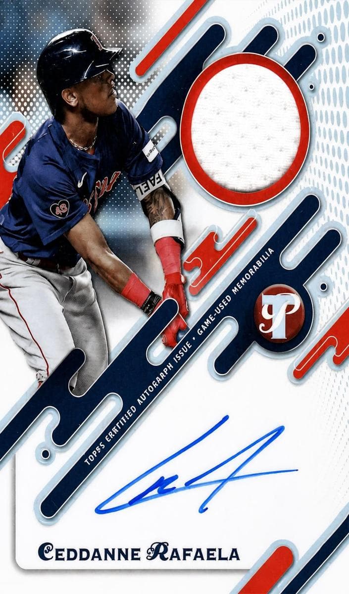 Ceddanne Rafaela 2025 topps Topps Pristine
