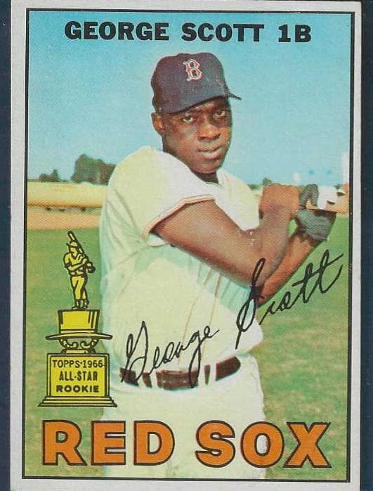 George Scott 1967 topps Topps