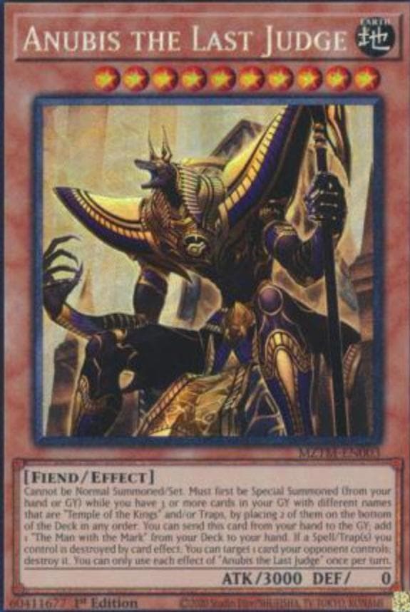 Anubis the Last Judge 2025 Yu-Gi-Oh!