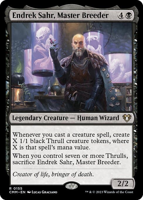 Endrek Sahr, Master Breeder #155