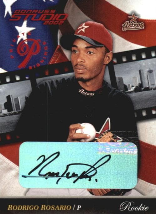 Rodrigo Rosario 2002 panini