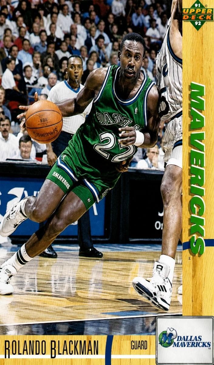 Rolando Blackman 1991 upper-deck