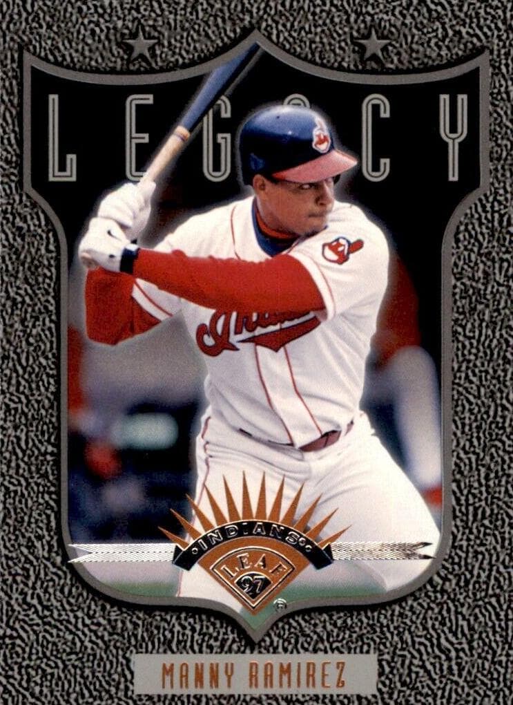 Manny Ramirez 1997 leaf Leaf
