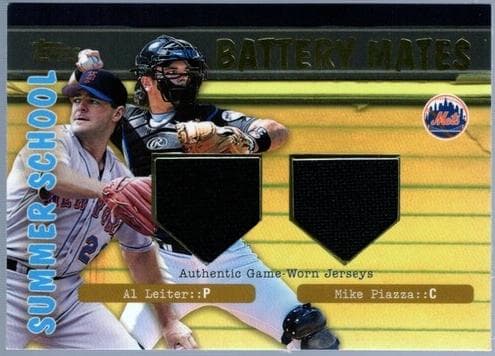 Al Leiter / Mike Piazza 2002 topps