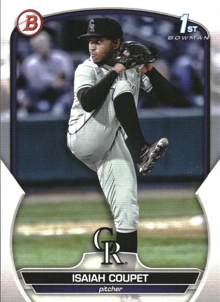 Isaiah Coupet 2023 bowman Bowman Draft