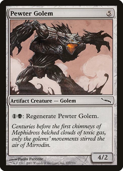 Pewter Golem #227