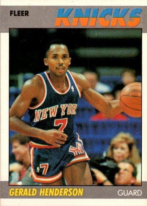 Gerald Henderson trading card