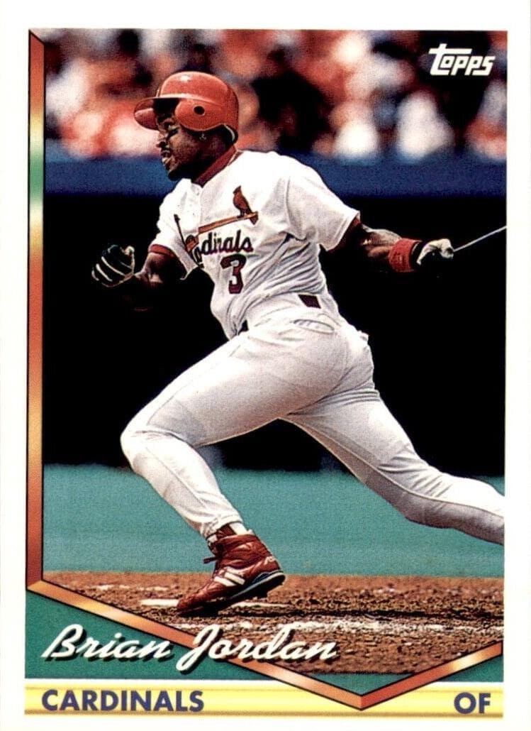 Brian Jordan 1994 topps Topps