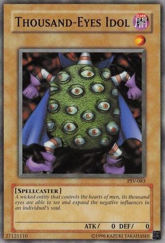 Thousand-Eyes Idol 2002 Yu-Gi-Oh! Pharaoh's Servant