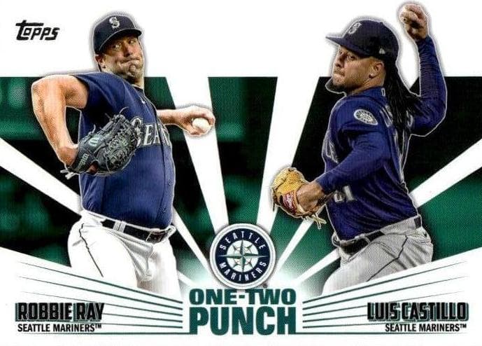 Robbie Ray / Luis Castillo trading card