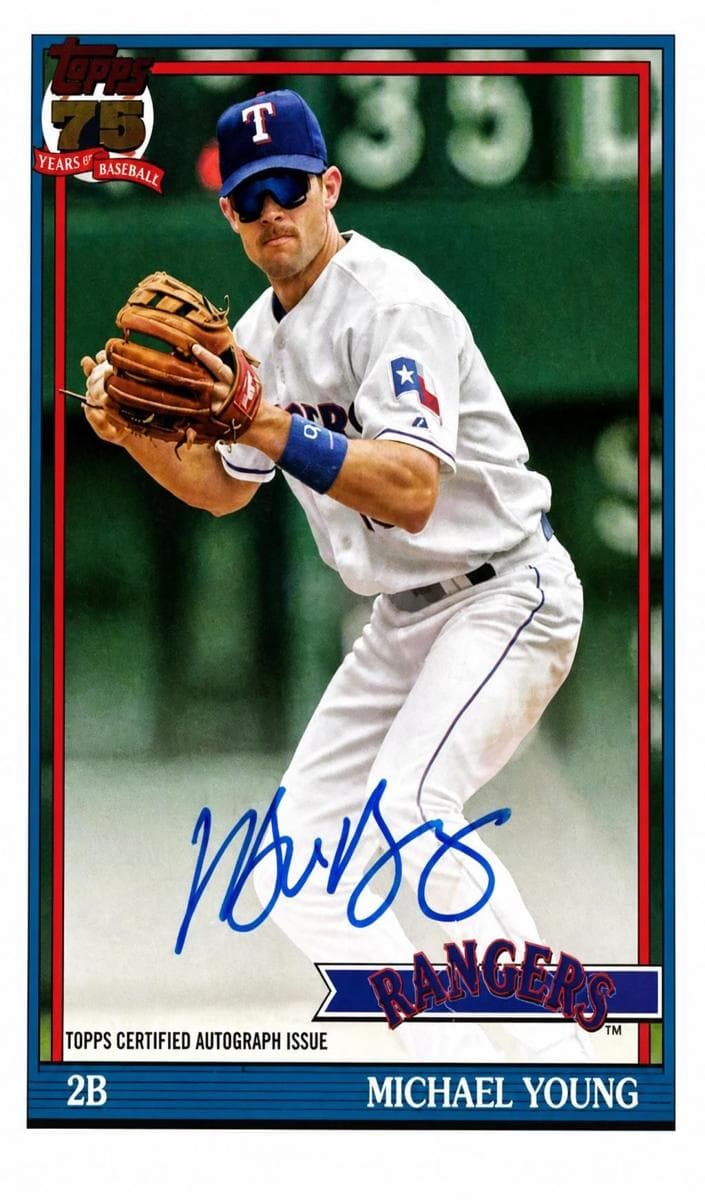 Michael Young #91a-myo
