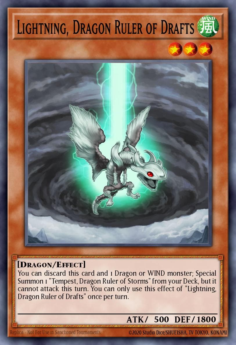 Lightning, Dragon Ruler of Drafts #MYFI-EN046