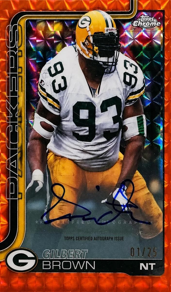 Gilbert Brown trading card