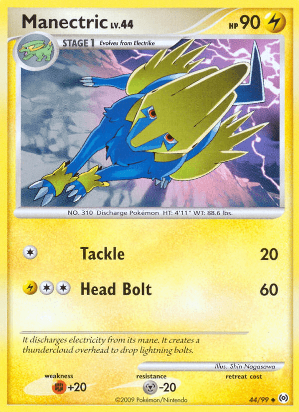 Manectric 2009 Pokemon Arceus