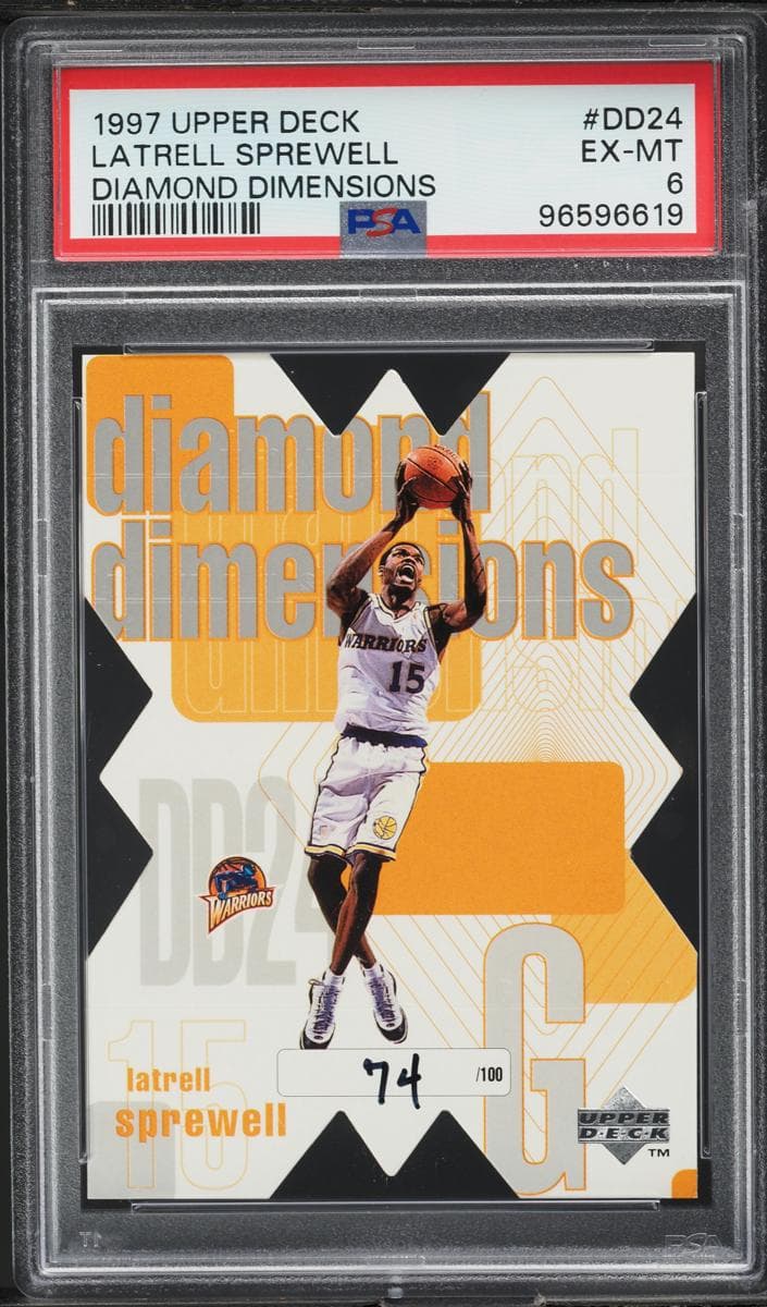 Latrell Sprewell 1997 upper-deck Upper Deck