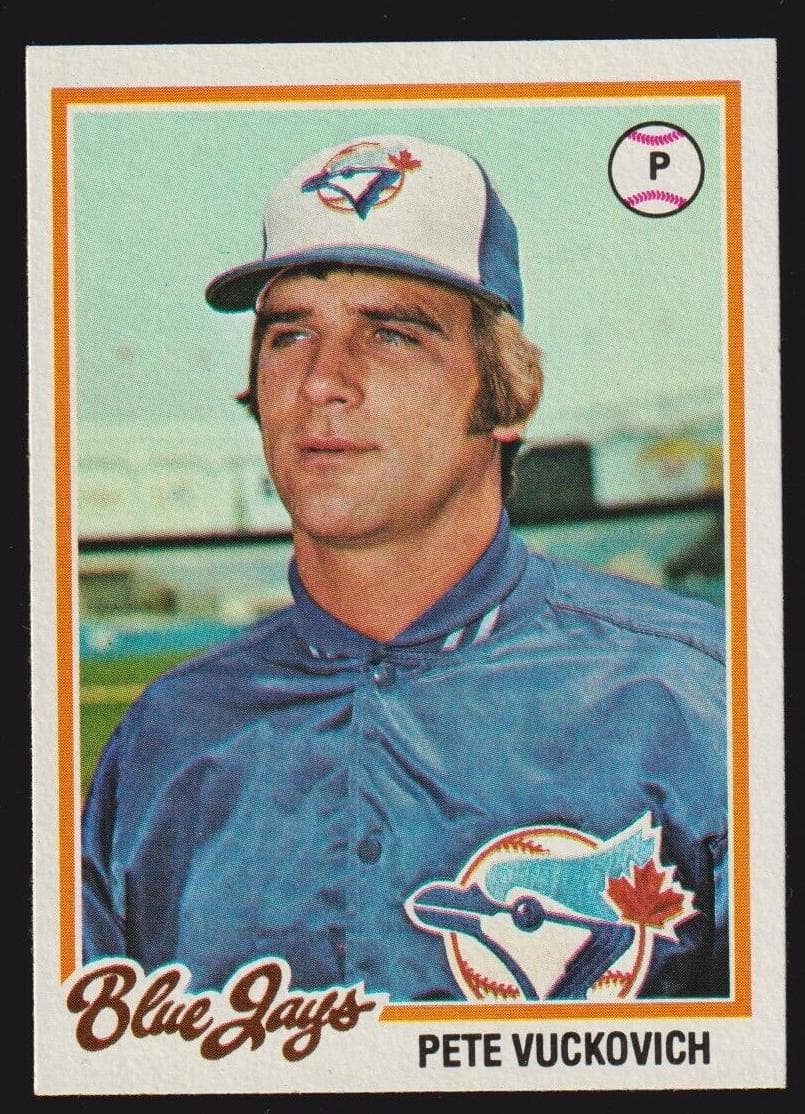 Pete Vuckovich 1978 topps Topps