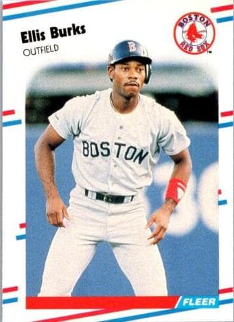 Ellis Burks trading card