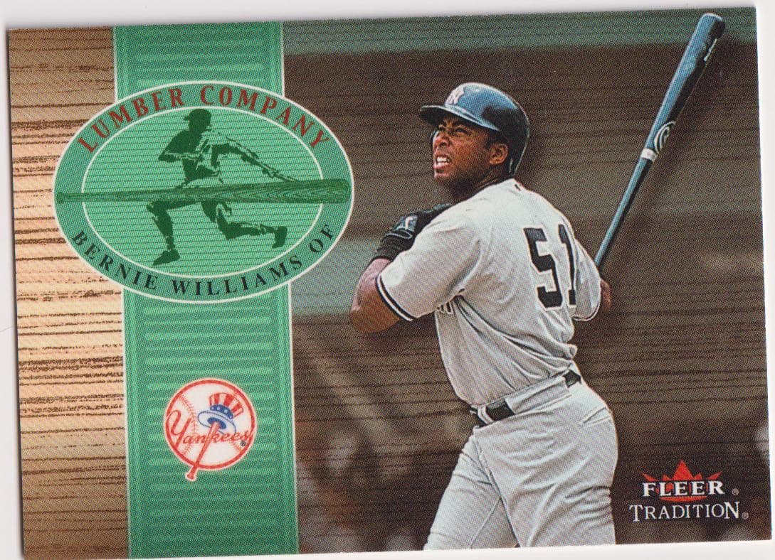 Bernie Williams 2002 fleer Fleer Tradition