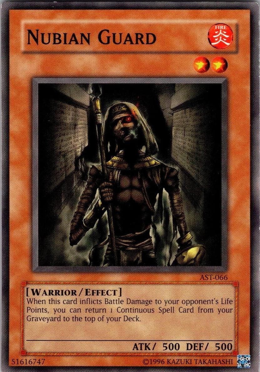 Nubian Guard 2004 Yu-Gi-Oh! Ancient Sanctuary